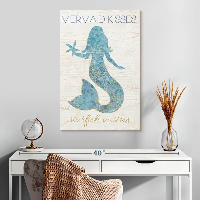 Ashelle Mermaid Kisses, 30" H x 20" W