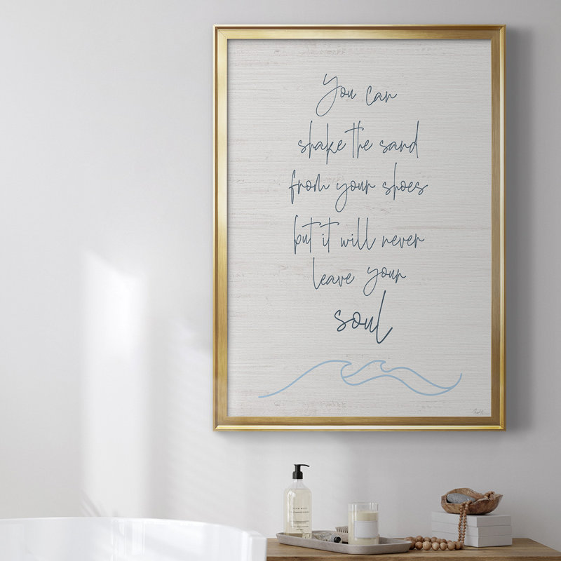" Shake The Sand ", Gold, 42.5" H x 30.5" W x 1" D