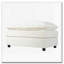 Fauteuil en tissu d'ameublement avec repose-pieds Chenille-1363155560