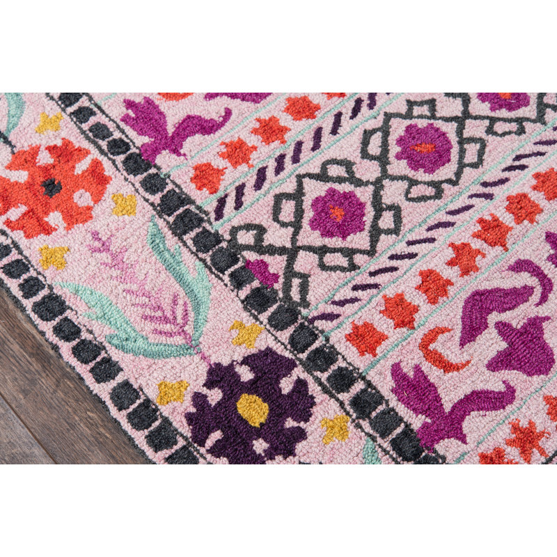 Deyanna Wool Oriental Indoor Rug, Rectangle 2' X 3'