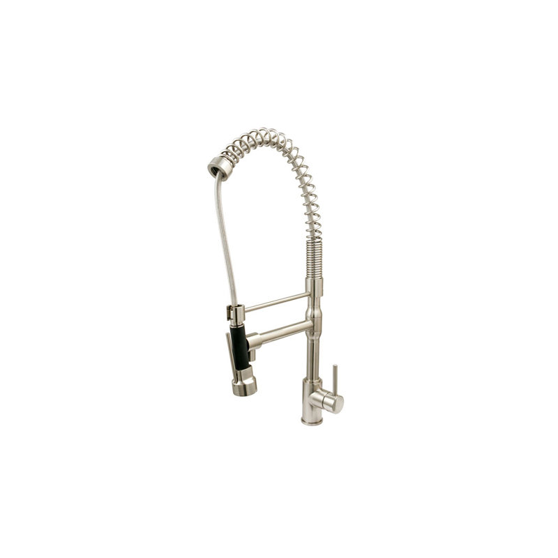 South Beach Cold Water Dispenser with Side Spray, Satin Nickel