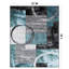 Tapis moderne performance gris, ivoire et bleu à motif abstrait Fanton-2145277555-2111089913