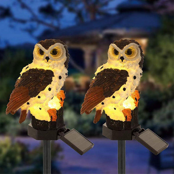 Owl Solar Light Wayfair