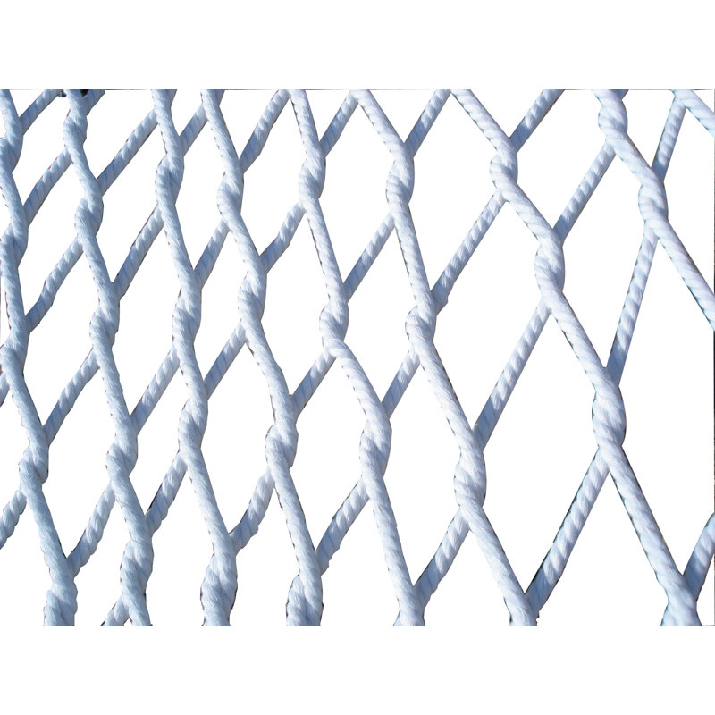 White Polyester Rope Double Hammock with Spreader Bars