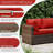 Outdoor 5" Replacement Cushion Set Seat/Back Cushions (Set Of 6 Cushions, 6 Backrests, 2 Corner Cushions)-Cushion Set Only-1650688634