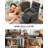 Heated & Vibration Massage Recliner Chair for Adults, Electric Fabric Recliner with Adjustable Backrest & Footrest, Side Pocket Storage, Perfect for Living Room & Home Theater Seating (Dark Gray)-590609560