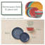  Service de table coloré 12 pièces - Service pour 4-1149564347