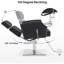 Fauteuil de coiffeur Inbox Zero Classic avec pompe hydraulique et fauteuil inclinable-1868964281