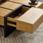 Solid Coffee Table with Storage