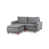 100% polyester gris clair est en rupture de stock