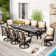 Rectangular 8 - Person 84'' Long Extendable Dining Set