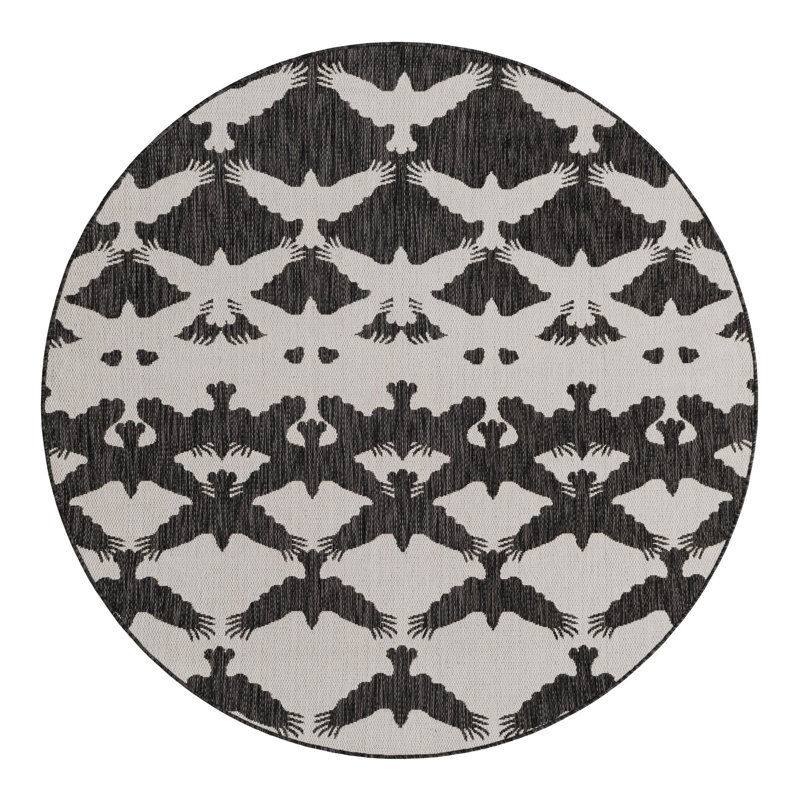 Tapis Axon Hower, Rond 6 pi 1 po