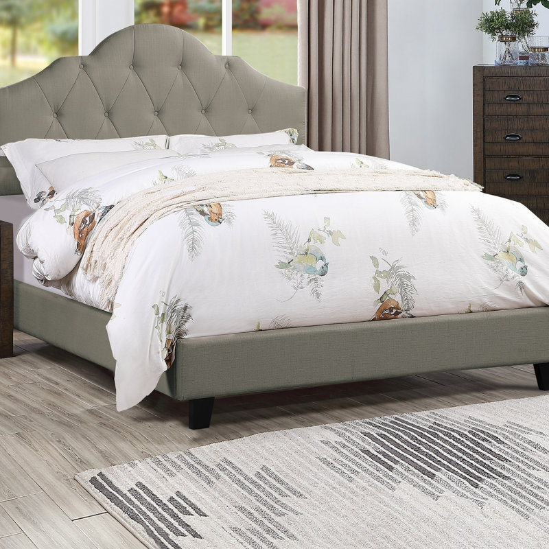 Corcoran Bed, King, Gray