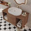 Meuble-lavabo mural 39,4 po