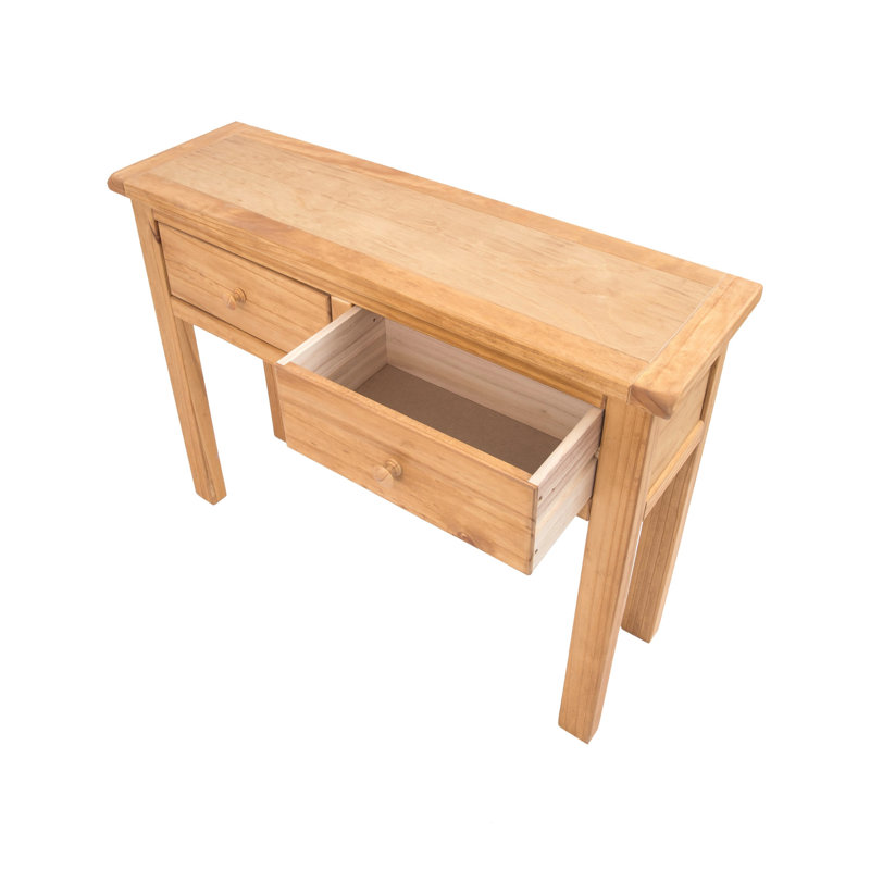 Rosewood 100cm Console Table, Waxed