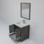 Ensemble de meuble-lavabo, robinet et miroir de 28 po l 30 po x P 22 po Jacques-112958103-66637748