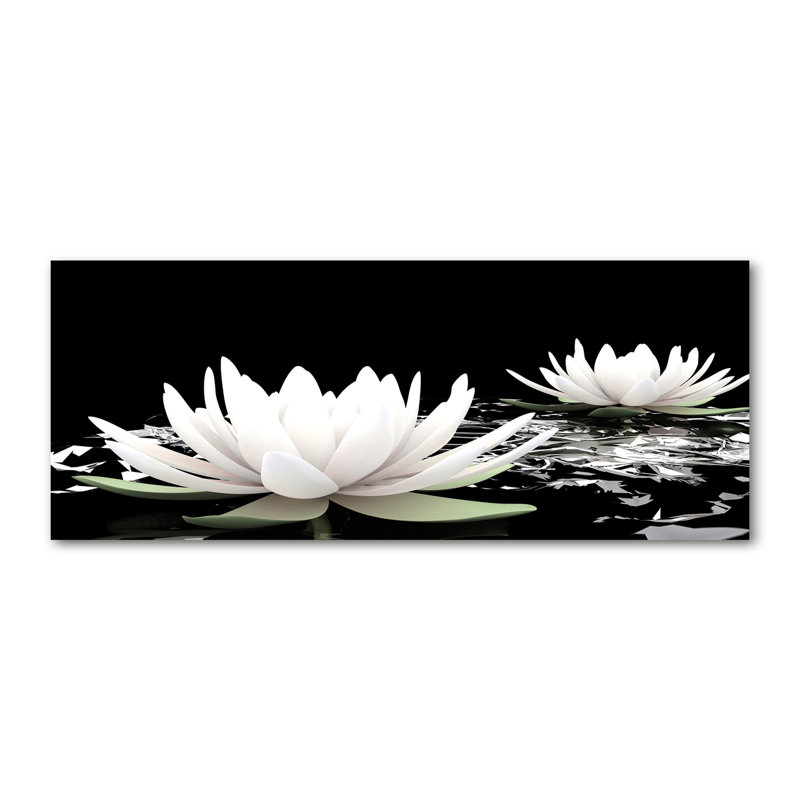 Water Lilies - Wrapped Canvas Print