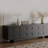 Black Simple Retro Style TV Stand-122530410