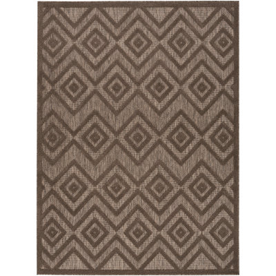 Laesha Geometric Indoor/Outdoor Area Rug
