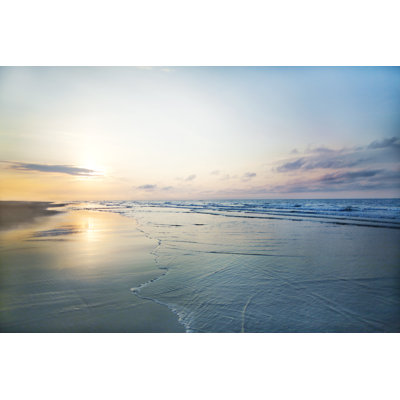 Beach Sunrise - Wrapped Canvas Print