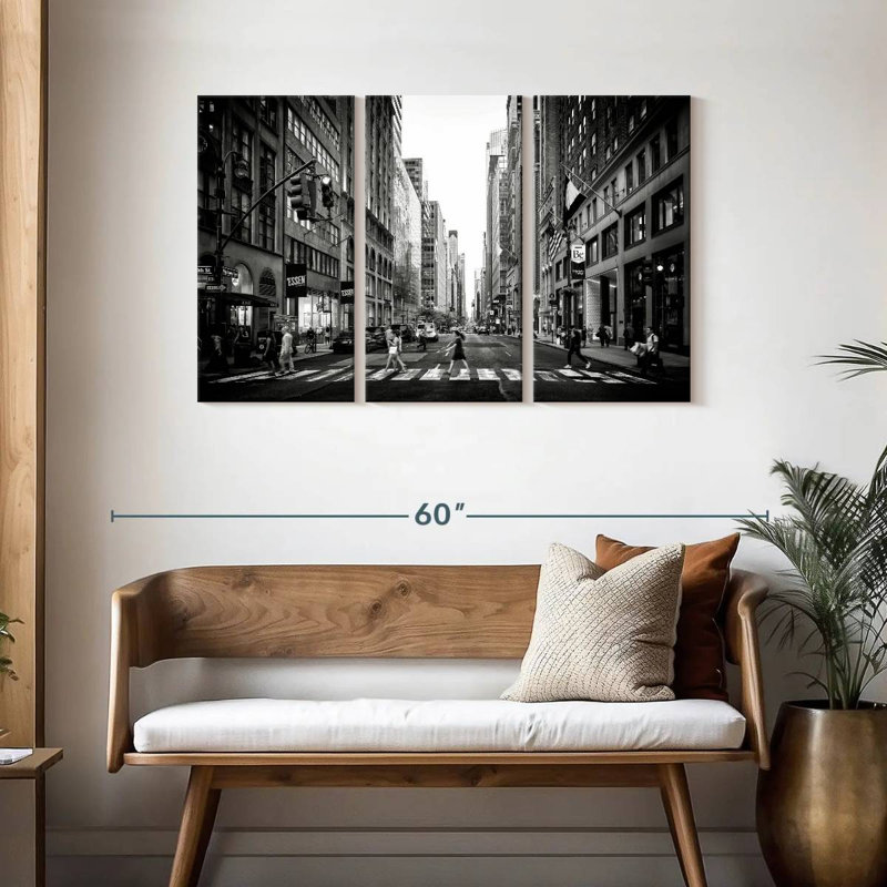  «Madison Avenue», H 28 po x l 45 po