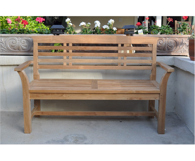 Uchiha Outdoor Teak Bench