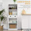 Garde-manger autoportant de 61 po HOMcom