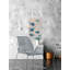Floating Flowers 1 Piece Wrapped Canvas Painting-34371386