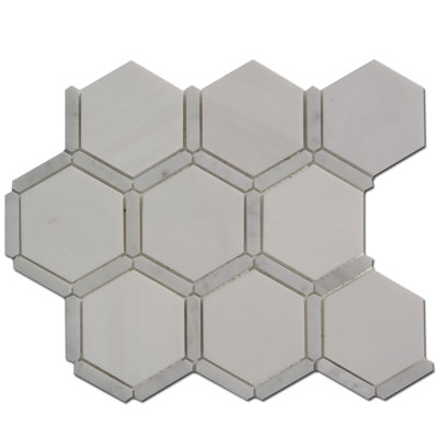 3" HONEYCOMB MOSAIC w FRAME
