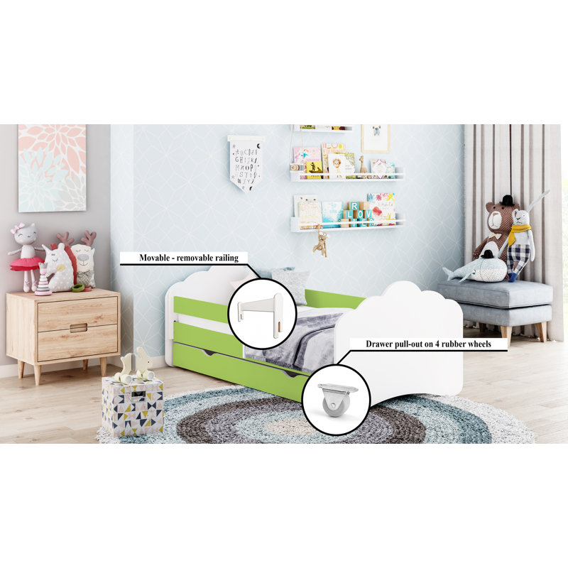 Ramsel Cabin Bed Themed Beds, Green