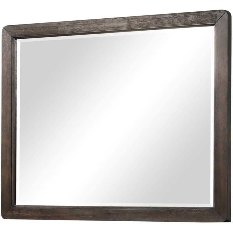 Miroir brun antique