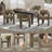 Upholstered Barrel Dining Arm Chair-1622306068