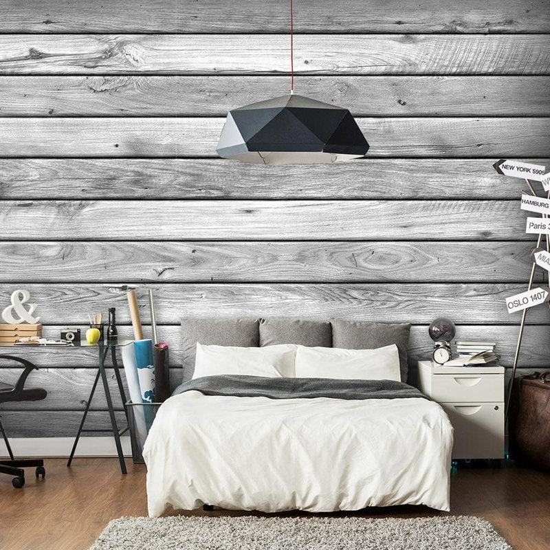 Panneau mural Omendra, L 82 po x l 118 po, gris