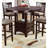 Stylish And Functional Dining Table With Built-In Lazy Susan And Storage
