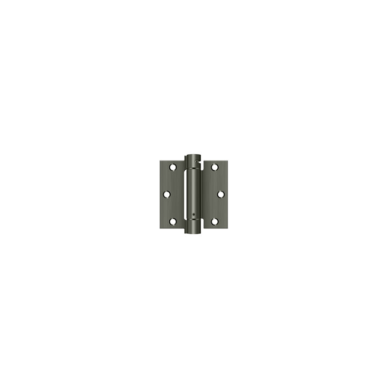 64'' x 64'' Steel Surface Mount Hinge, Antique Nickel