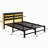 Heavy Duty Full Size Bed, Lights, , Storage, Noise- Bedroom Solution Platform Bed Frame, Headboard Charging, Serene-1148508627-1148508626