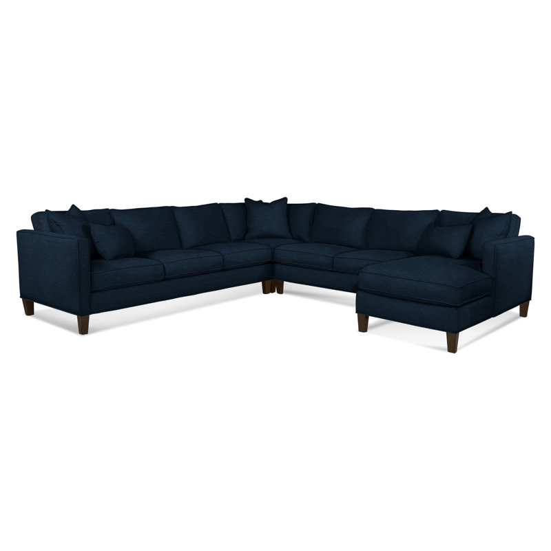 Sectional, Black, Right Hand Facing, Elite Ash; 0321-83
