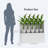  38" Rectangular Metal Planter Box,white-830160072