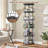 5-Tier Rotating Bookshelf Tower (Black)-1528161732