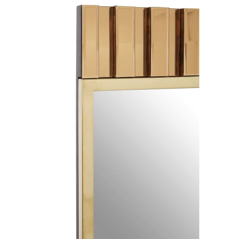 Ezekiel Metal Flat Wall Mirror