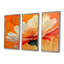 «White Orange Vibrant Burst Marigold», ensemble de reproductions d'art mural souci-1916725320-1916725324