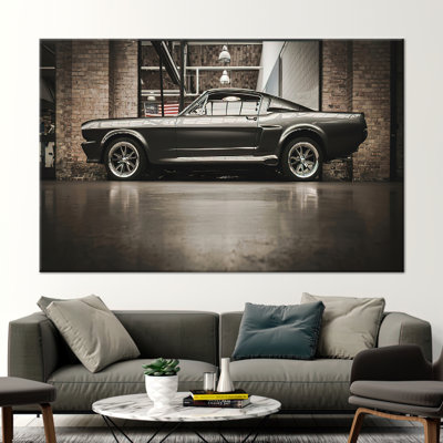 Ford Mustang, impression d'art sur toile