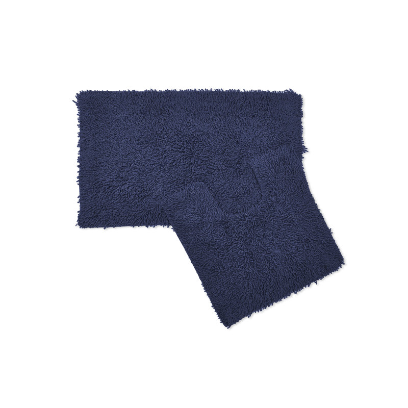 Delphinia Non-Slip Bathroom Set, Navy