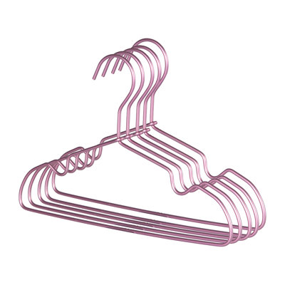 Harbour Housewares - Metallic Children's Coat Hangers