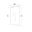 Console Table and Mirror Set 90Cm Ballast