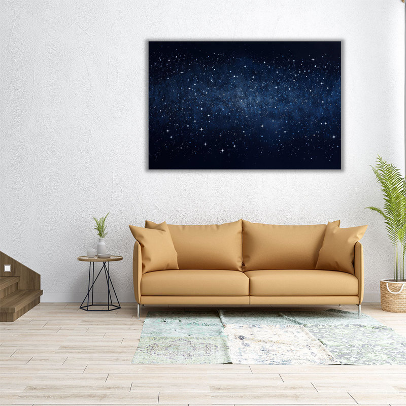 Starlit Minimalism 2, 12" H x 18" W