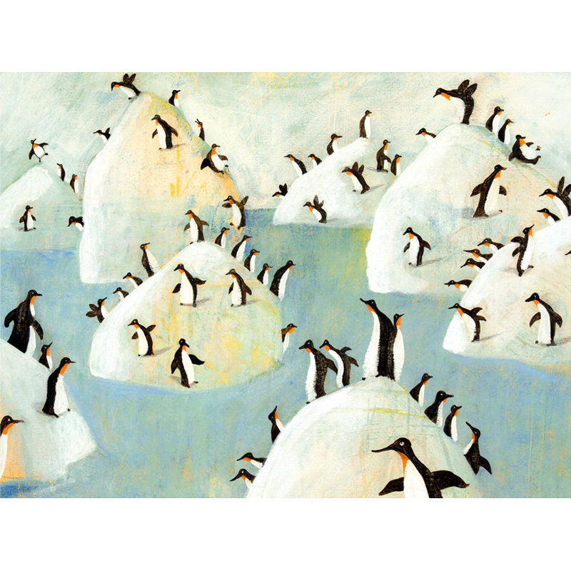Pingouins, H 18 po x l 24 po