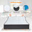 Matelas MRH de 12 po en mousse viscoélastique imprégnée de gel à mémoire de forme avec matelas à ressorts ensachés et ressorts ensachés certifiés CertiPUR-US-136438079