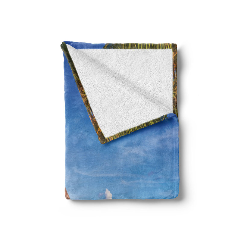 Hand Woven Throw Blanket, 50" x 70"