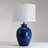 3-way Ceramic Table Lamp With Drum Shade-255232504